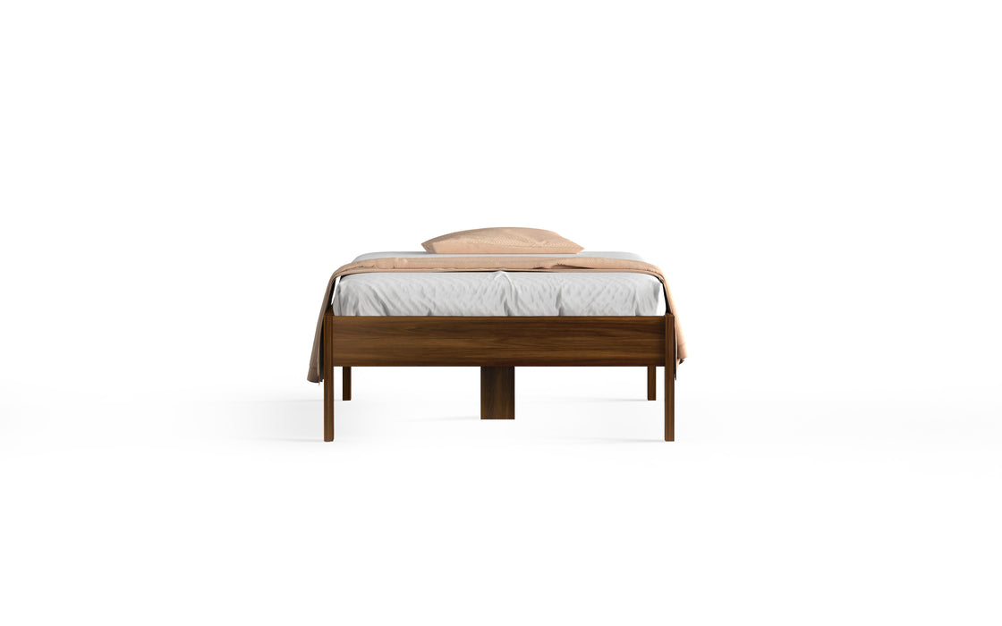 Roverb Engineered Wood Single Deewan / Bed without Storage Box (Brown Maple)