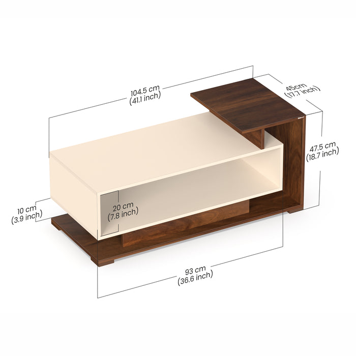 Declove Coffee Table/Centre Table |Maple