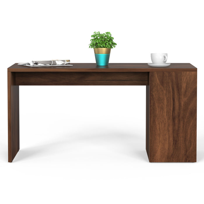 Tayvue Coffee Table Teapoy Console Table for Sofa Set Living Room Home Hall(Brown Maple)