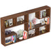 Petree Wall Mount Wall Shelf, Display Rack |Maple