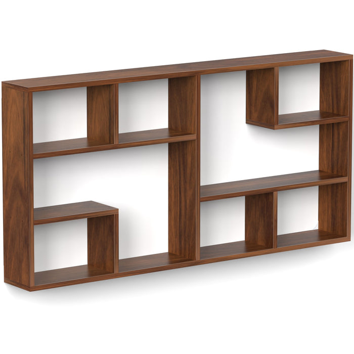 Petree Wall Mount Wall Shelf, Display Rack |Maple