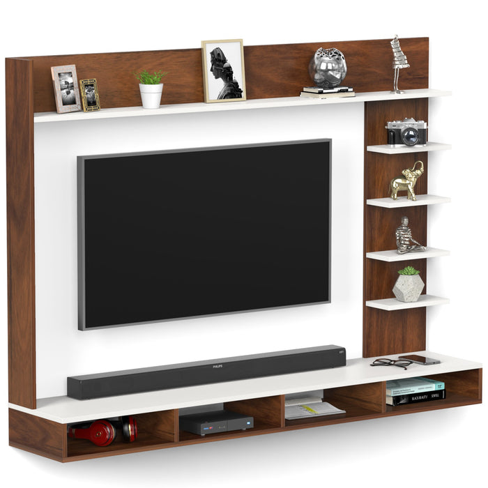 Primax Grande TV Unit, Ideal for Up to 55" |Maple & White