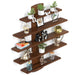 Caselle Display Shelf (5 Shelves) |Maple