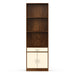 Seonn Bookshelf Cabinet with Storage Shelves & Drawer |Maple