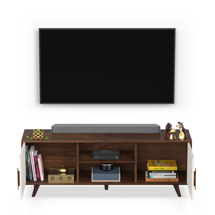 Wilbrome Mini Floor Standing TV Entertainment Unit Ideal for Upto 55 Inches