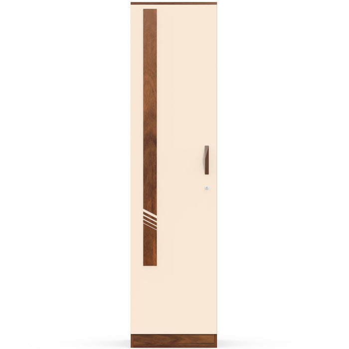 Andrie Single Door Wardrobe |Maple