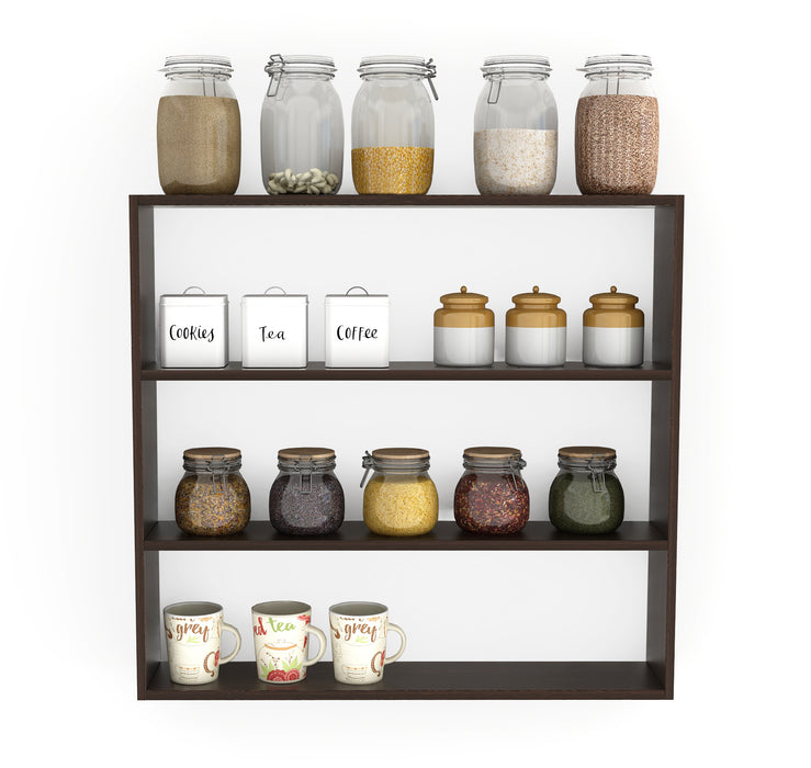 Jasden Wall Mount Multipurpose Kitchen Storage Rack - Slim Profile ...